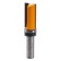 Clesteric Encor Prof 46184, straight, on wood, d = 12 mm, 19 x 38 mm