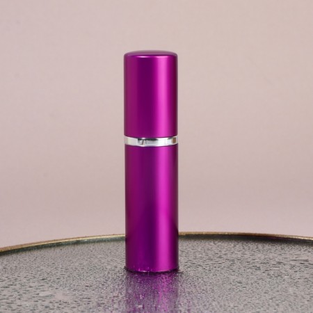 Perfume bottle, with a spray, 10 ml, purple color-4