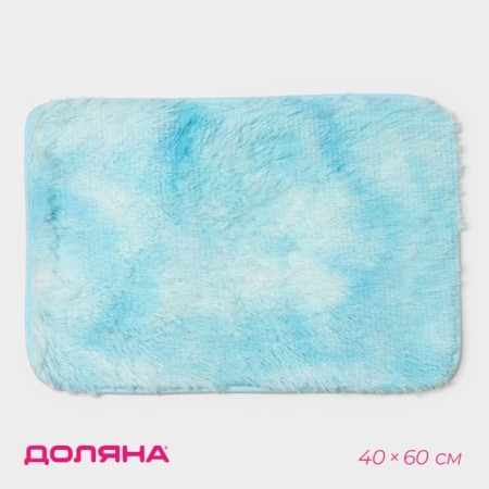 Dolyan's house "Pushstik", 40 × 60 cm, blue-blue color