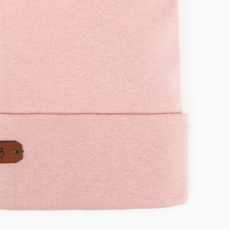 Hat for girls, peach color, size 52-54-1