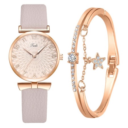Female gift set FADI 2 in 1: Watch, Bracelet