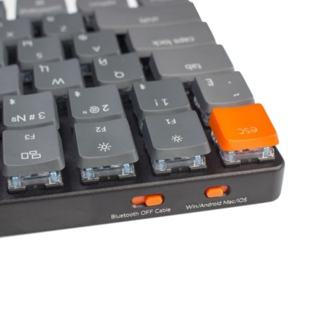 Wireless mechanical ultra -thin keyboard Keychron K3, 84 keys, RGB backlight, b 108244-3