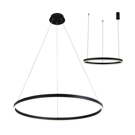 Suspension "Thor", size 80x80x150 cm, 50W, LED, 3000K