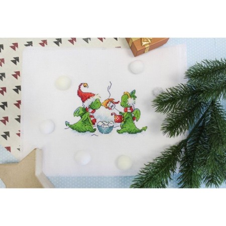 Embroidery Set "Come on to the Sprink" 9 × 13 cm-1