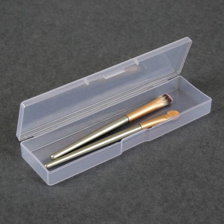 Organizer for storage, with a lid, 16.5 × 4.5 × 2.2 cm, the color is transparent-2