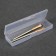 Organizer for storage, with a lid, 16.5 × 4.5 × 2.2 cm, the color is transparent