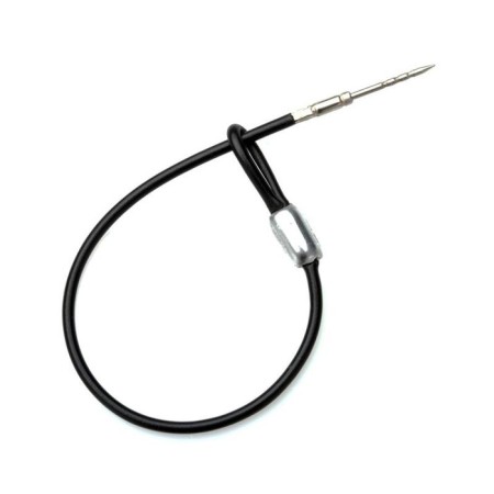 Cable "loop-og" 17 cm, black color
