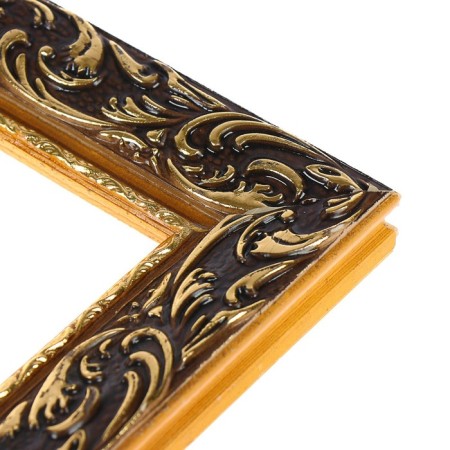 Frame for paintings (mirrors) 30 x 30 x 4 cm, tree "Versailles", gold-1
