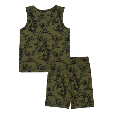 Pajama for the boy PlayTode: T -shirt and shorts, height 134 cm-1