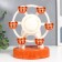 Casket Musical Mechanical Light "Ferris Wheel - Tiger" 10.5x13.5x19 cm