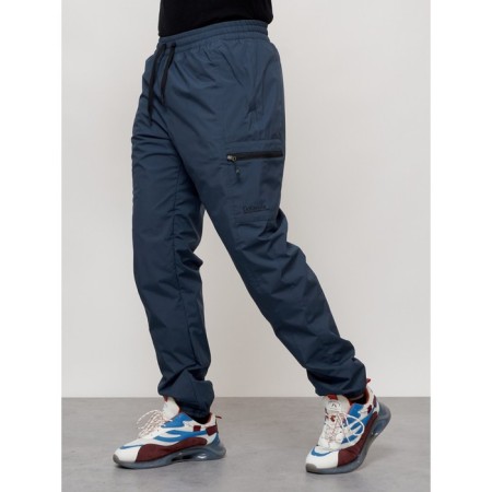 Sports male winter, size 54, blue color-7