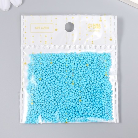 Glass 12/0 "Children's Blue" 15 grams-2