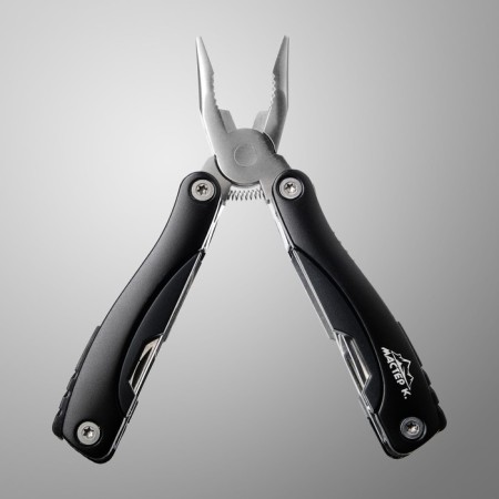 Multitul 9V1 in a case, black hilt, 9x3.5x2.5cm-1