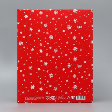 Folding box "heat and comfort", 31.2 x 25.6 x 16.1 cm, New Year-5