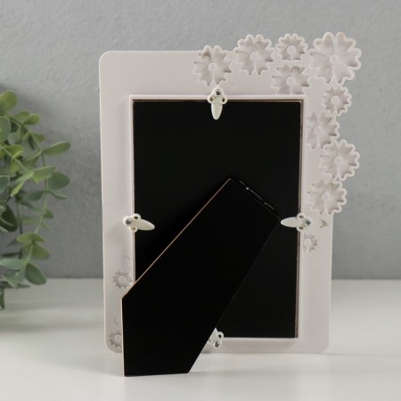 Photo frame 10x15 cm "forget -me -nots" white 20x15 cm-4