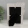 Photo frame 10x15 cm "forget -me -nots" white 20x15 cm
