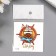 Tattoo on the body color "ship and helm" 6x6 cm