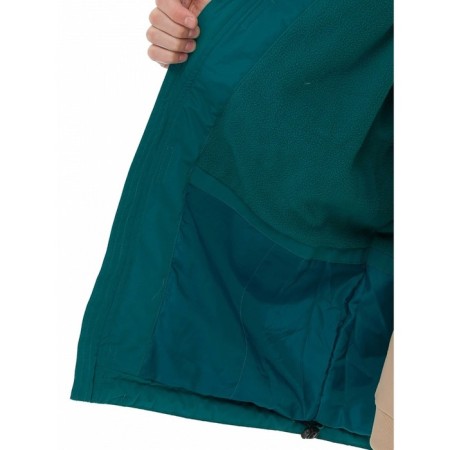 Windbreaker for boys, height 134 cm, emerald color-3