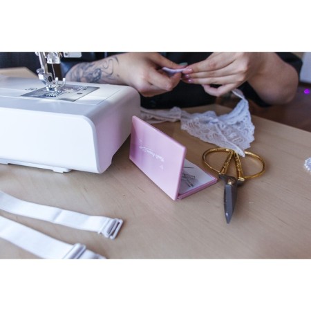 Magnetic needle, 11 × 6.5 cm, light pink color-3