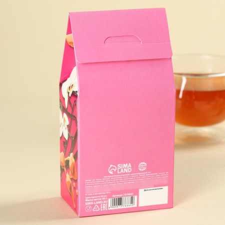Black tea "Rat thoughts went", taste: Vanilla-Caramel, 50 g.-2