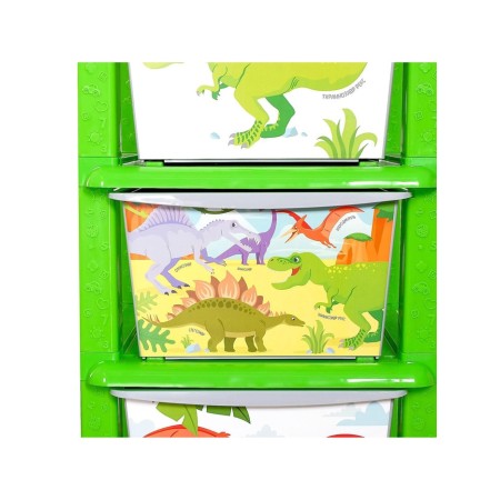 Dino children's chest of drawers, 4 sections-6