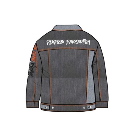 Denim jacket for a boy PlayTode, height 170 cm-8