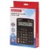 Brauberg Extra-12-BK desktop calculator, 12-bit, 206 x 155 mm, double power, black