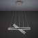 Suspended Citilux “duet” CL719640, 60x60x17 cm, 1x108W, LED, white color