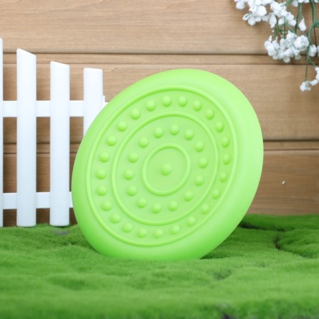 Frisby "UFO", 18.6 cm, hard thermoplastic rubber, green-1