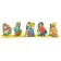 Cardboard book "Teremok" Afanasyev A.N., with 5 puzzles in the form of a chain