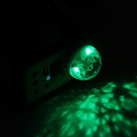 Camping battery flashlight, with light bulbs, 10 watts, 9000 mAh, solar battery, USB-7