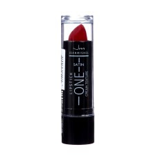 Lipstick Jeanmishel Satin Cream Texture tone 11 wine pink, 14 g