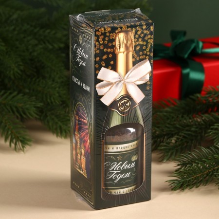 Black Gift Tea “Happy New Year!”, Taste: Pear, 50 g (18+)-8