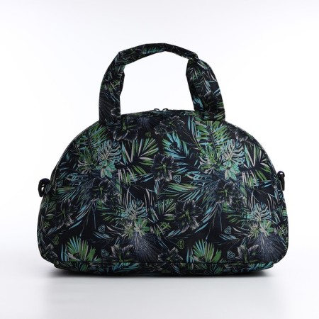 Road bag with lightning, external pocket, long belt, blue color-1