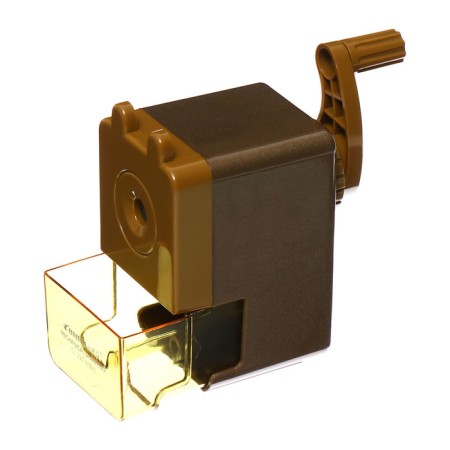 Mechanical sharpener with container classic gold-5