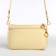 Bag Women's Cross-Bodi with a zipper, beige color