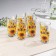 Set of glasses "Sunflower", glass, 230 ml, 6 pcs