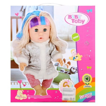 The functional "My baby" with accessories, drinks, pisses-13