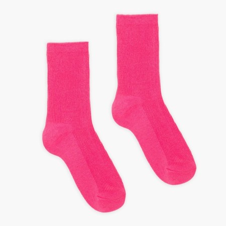 Women's socks, raspberry neon color, size 36-40-1