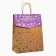 Package with the valve "Happy Birthday", stars, craft, glitter, 19.5 × 10 × 25.2 cm