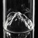 Glass "mountains", 300 ml, 8 × 9 cm