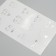 Stickers (stickers) "Smiley" 10x15 cm, color silver, 5-322
