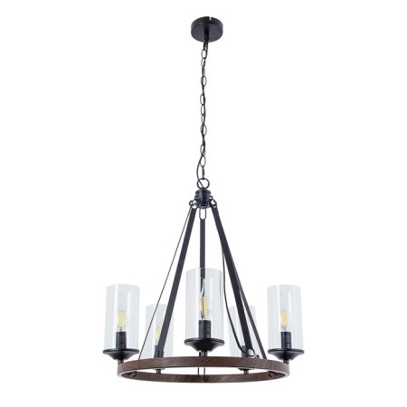 Dalim 47 cm chandelier, D 47 cm, 5x60W E14