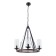 Dalim 47 cm chandelier, D 47 cm, 5x60W E14