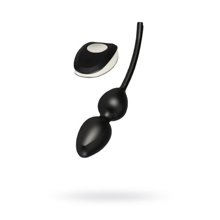 Vaginal balls Mystim Jane Untamed Geisha Balls Vibe, electrical stimulation, with vibration, silicone, 3.5 cm
