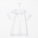 Baptismal shirt, white color, height 74-80 cm