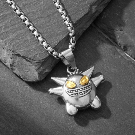 Piece "Monster" Cartoon, golden color in black silver, 70 cm
