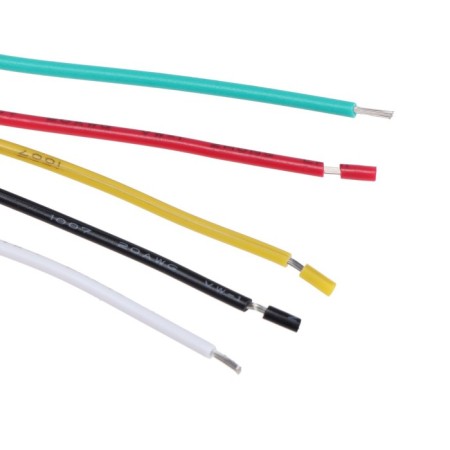 Switch, 12 V, 3 A, 5 PIN, IP67, D 16mm, wire 15 cm, blue-4