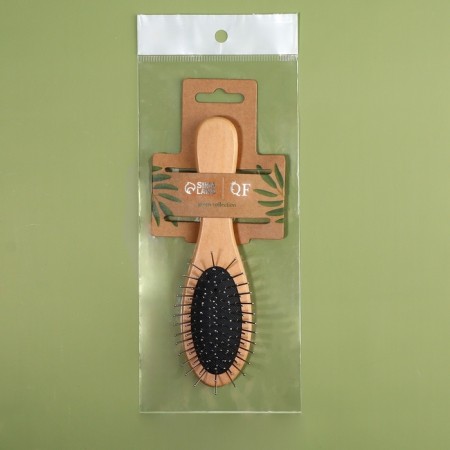 Massage comb, 4.5 × 16 cm, color "light wood"-4