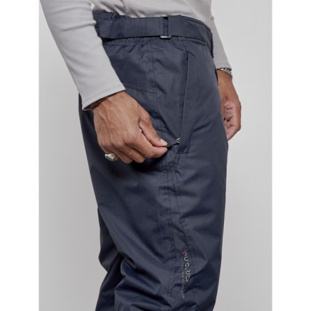 Semi-combinezone ski insulated male winter, size 48, dark blue color-11